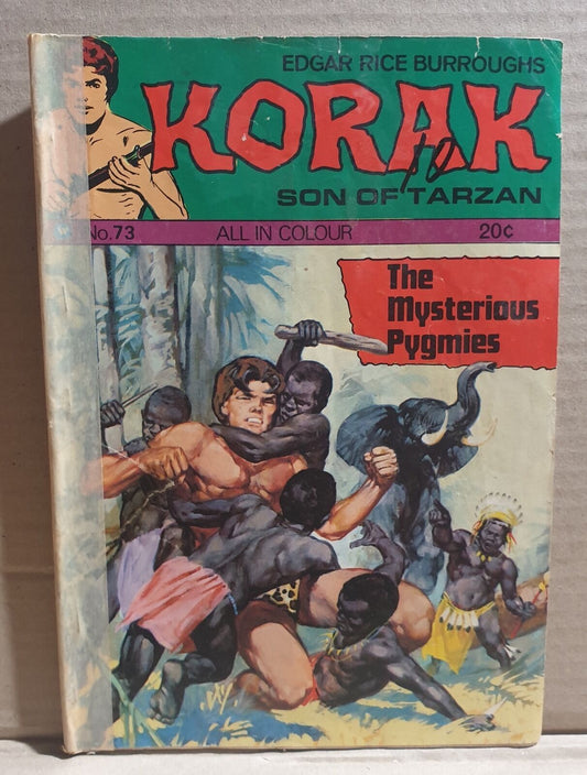 COMIC BOOK - DC KORAK SON OF TARZAN #73