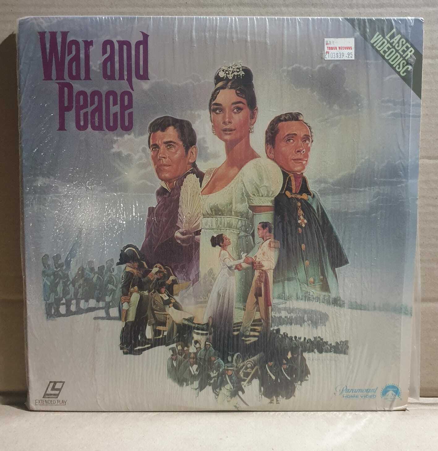 LASERDISC MOVIE - WAR AND PEACE