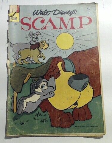 COMIC BOOK ~~ WALT DISNEY'S SCAMP G.86