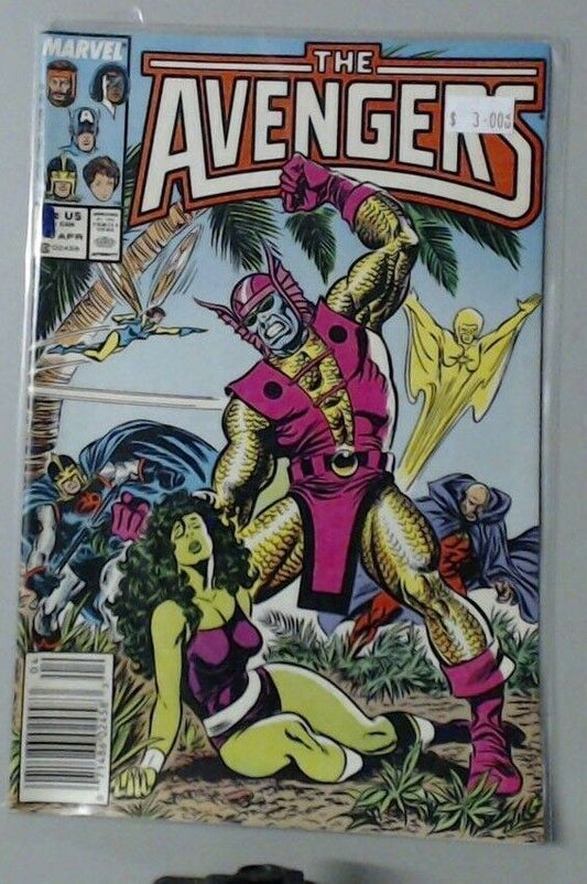 COMIC BOOK -- IRON MAN HULK CAPTAIN AMERICA THE AVENGERS MARVEL #278