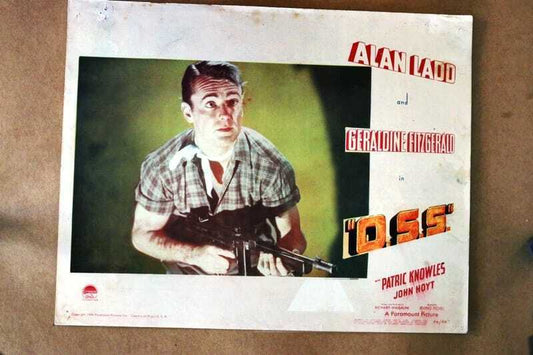 ORIGINAL LOBBY CARD - O.S.S. - 1946 - title card