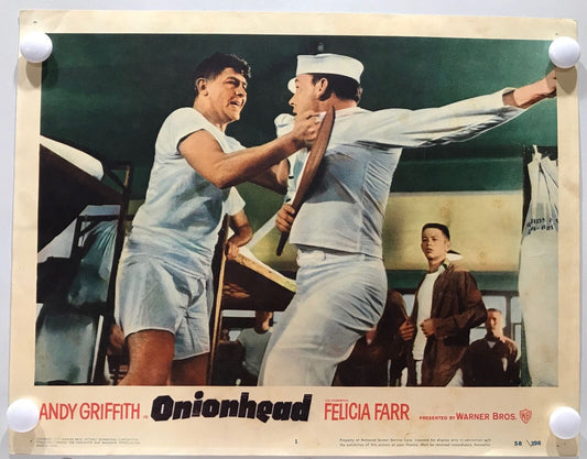 ORIGINAL LOBBY CARDS - ONIONHEAD - 1958 - set of 8