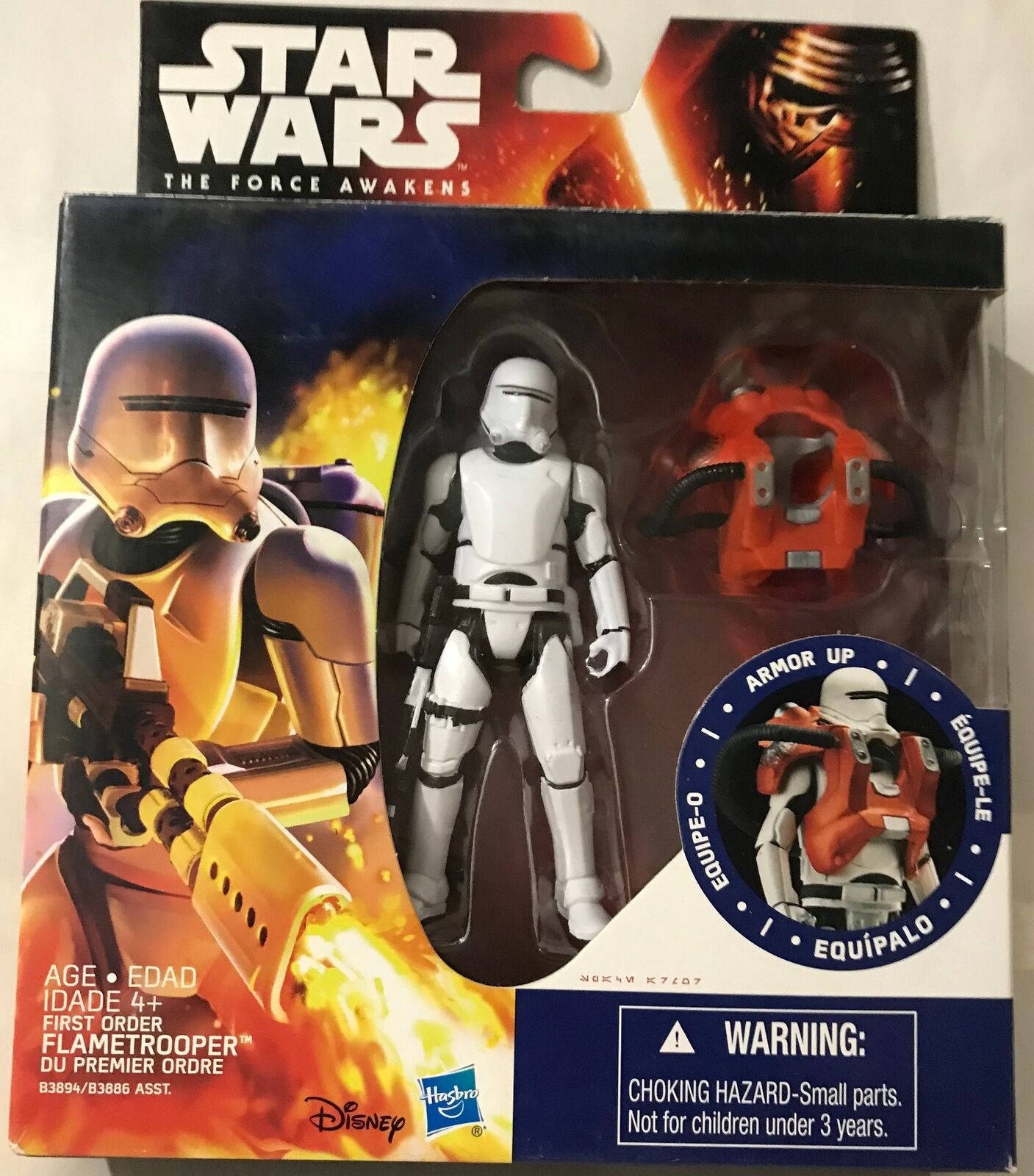 STAR WARS - HASBRO (Disney) - THE FORCE AWAKENS - FIRST ORDER FLAMETROOPER