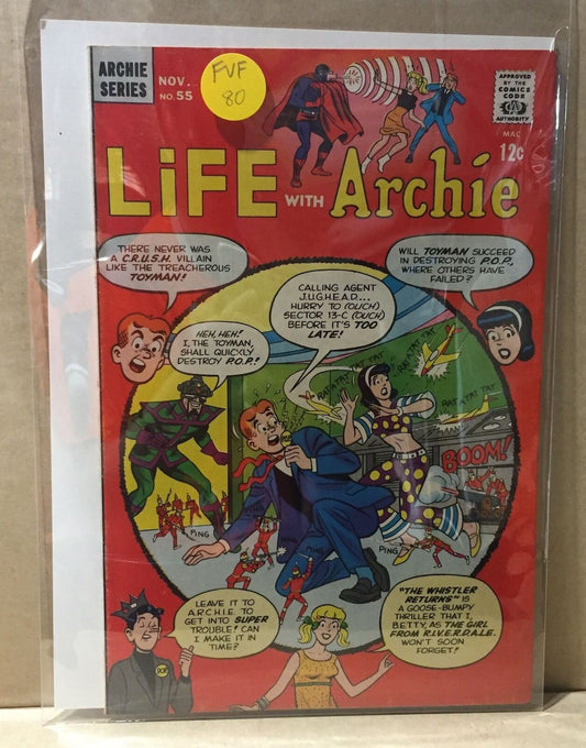 COMIC BOOK - LIFE WITH ARCHIE NO.55