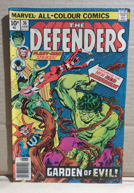 COMIC BOOK -  MARVEL DEFENDERS #36