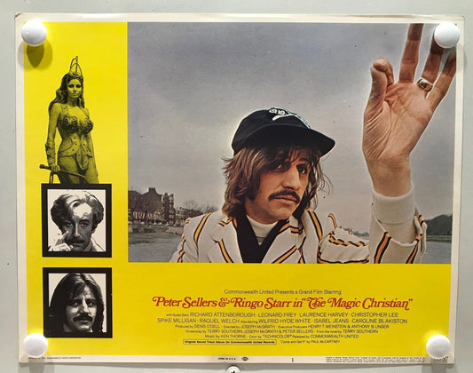 ORIGINAL LOBBY CARD - THE MAGIC CHRISTIAN - 1970 - title #1 card