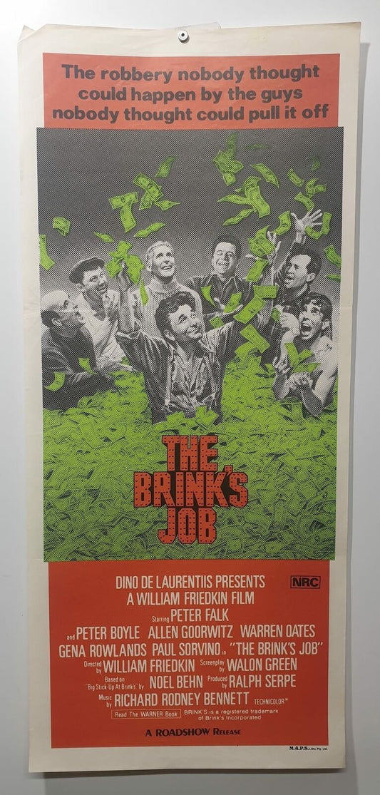 ORIGINAL DAYBILL MOVIE POSTER - THE BRINK'S JOB