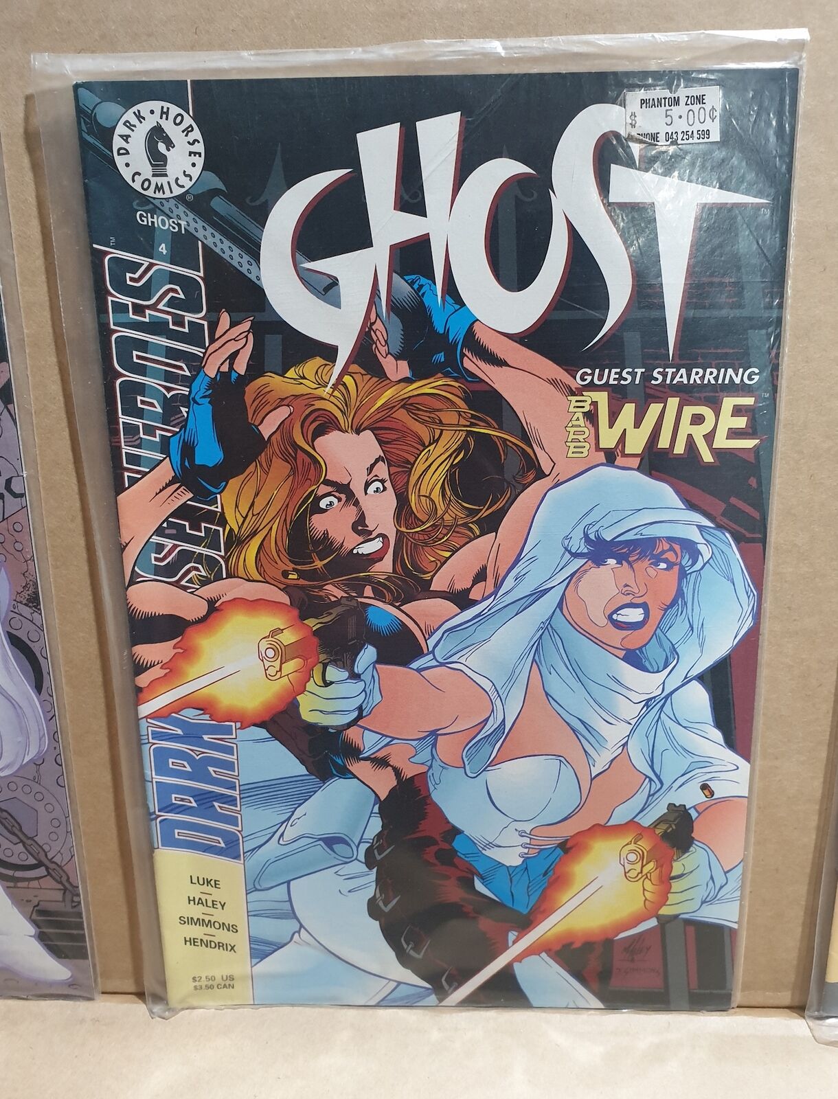 COMIC BOOK - GHOST DARK HORSE #3 #4 #6 #7 #8 #9