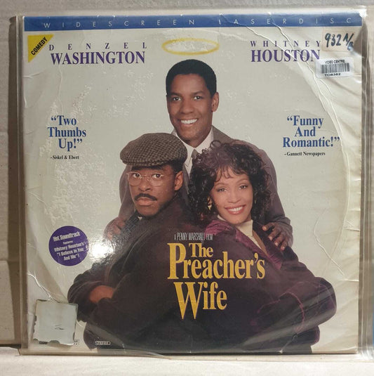 LASERDISC MOVIE - THE PREACHER'S WIFE - Denzel Washington, Whitney Houston