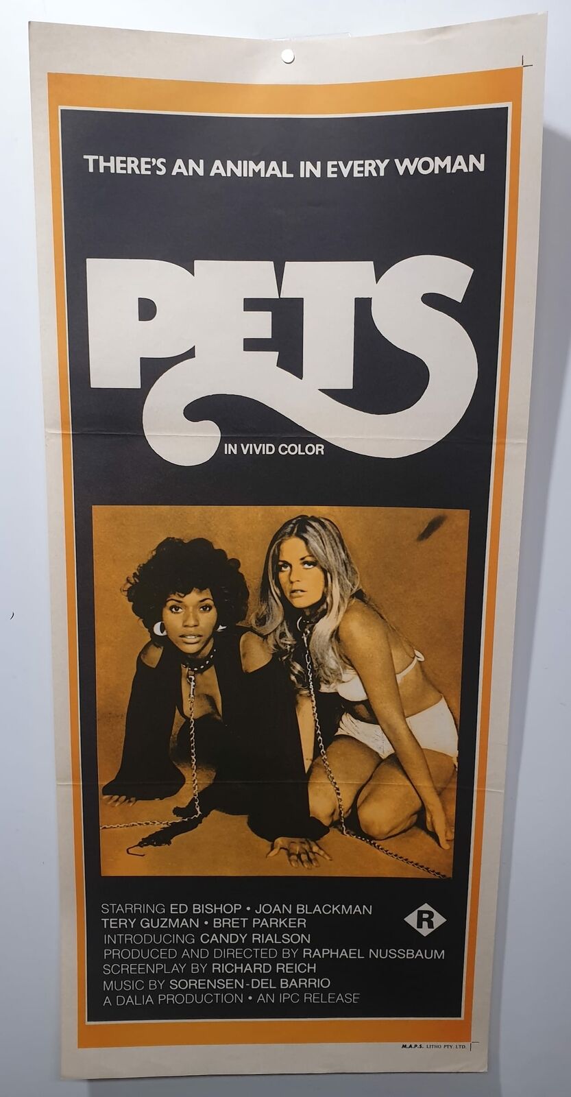 ORIGINAL DAYBILL MOVIE POSTER - PETS