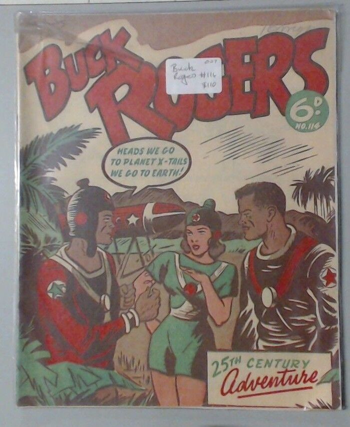 COMIC BOOK - TIP TOP COMICS - THE ADVENTURES OF BUCK ROGERS #114