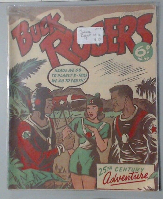 COMIC BOOK - TIP TOP COMICS - THE ADVENTURES OF BUCK ROGERS #114