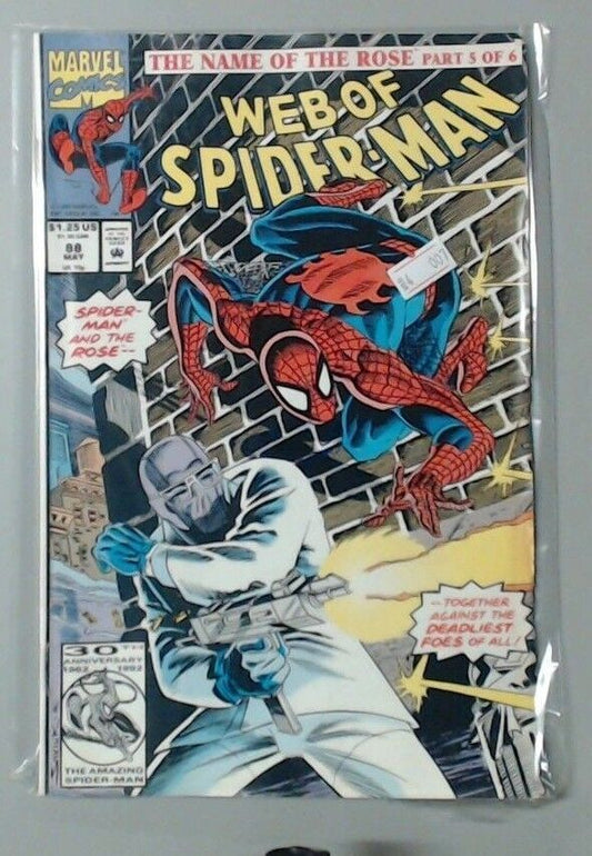 COMIC BOOK - MARVEL COMICS - SPIDER-MAN - WEB OF SPIDER-MAN #88