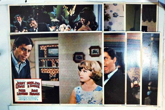 ORIGINAL LOBBY CARDS - HOOK, LINE AND SINKER - 1969 - set of 8