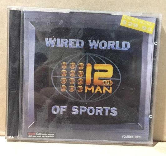 MUSIC CD IN CASE -WIRED WORLD OF SPORTS - 12TH MAN (Billy Birmingham) - Volum...