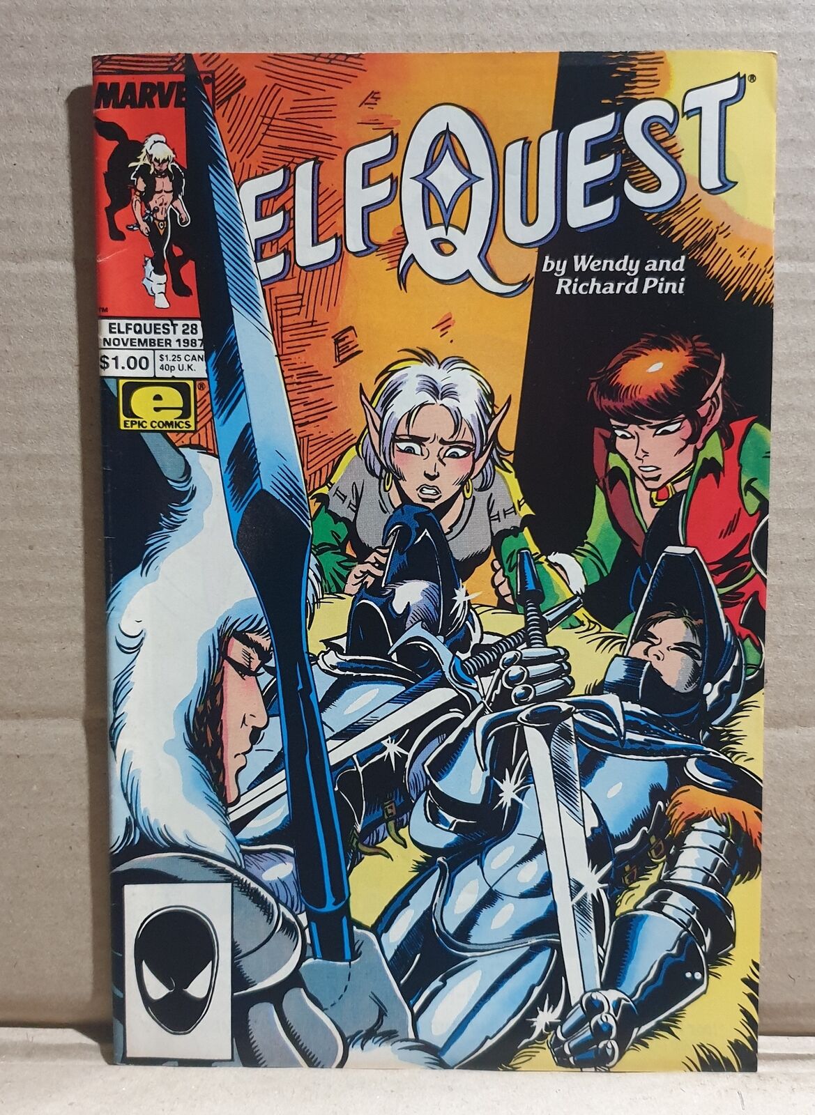 COMIC BOOK -  MARVEL ELF QUEST #28