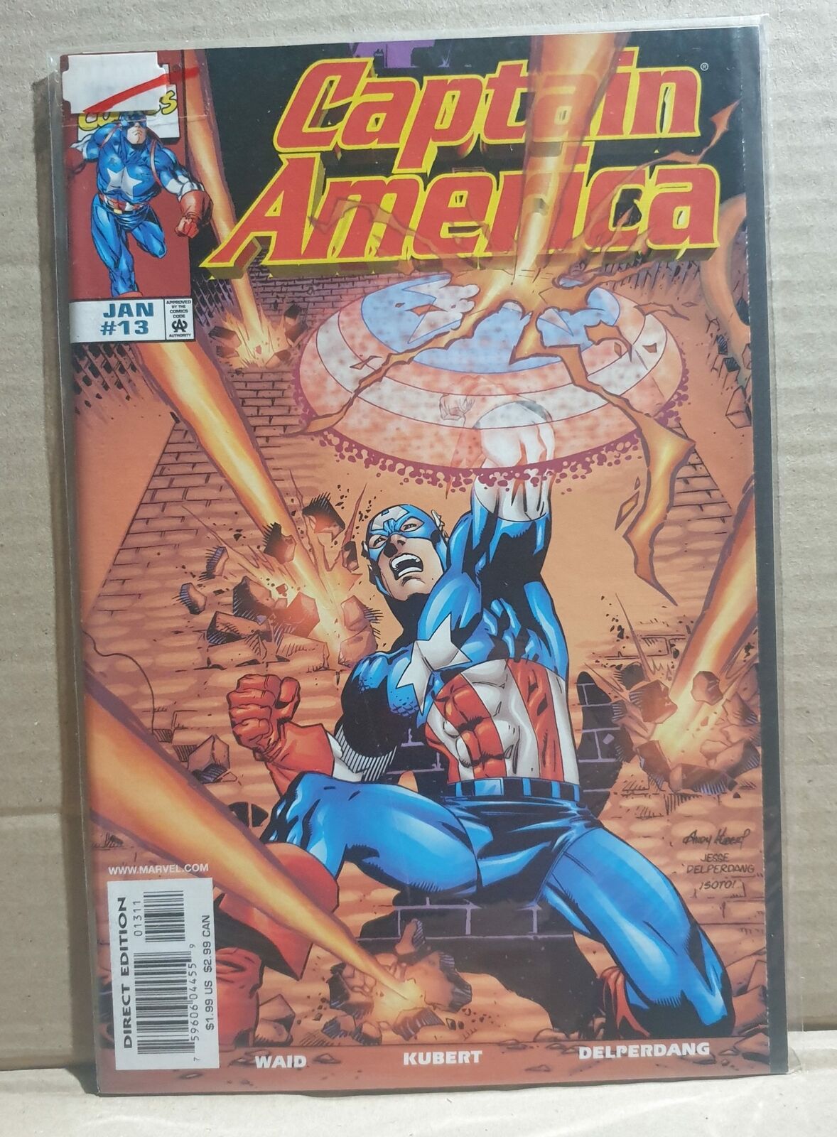 COMIC BOOK - MARVEL CAPTAIN AMERICA #13