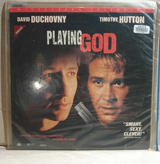 LASERDISC MOVIE - PLAYING GOD - David Duchovny, Timothy Hutton