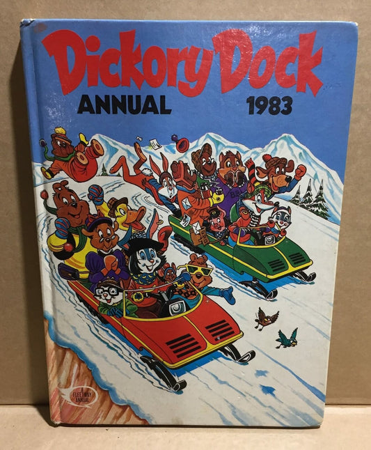 HARD COVER BOOK - DICKORY DOCK ANNUAL 1983