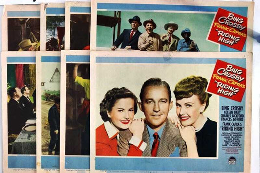 ORIGINAL LOBBY CARDS - THE RED BALL EXPRESS - 1952 - set of 8