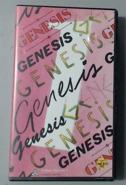 VHS -- GENESIS MAMA NO REPLY AT ALL TONIGHT LAND OF CONFUSION DUCHESS IN 2 DEEP