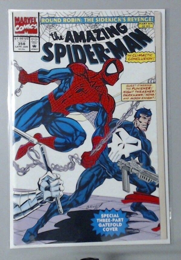 COMIC BOOK -- THE AMAZING SPIDER-MAN -- MARVEL #358