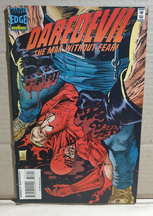 COMIC BOOK -  MARVEL DAREDEVIL THE MAN WITHOUT FEAR #346