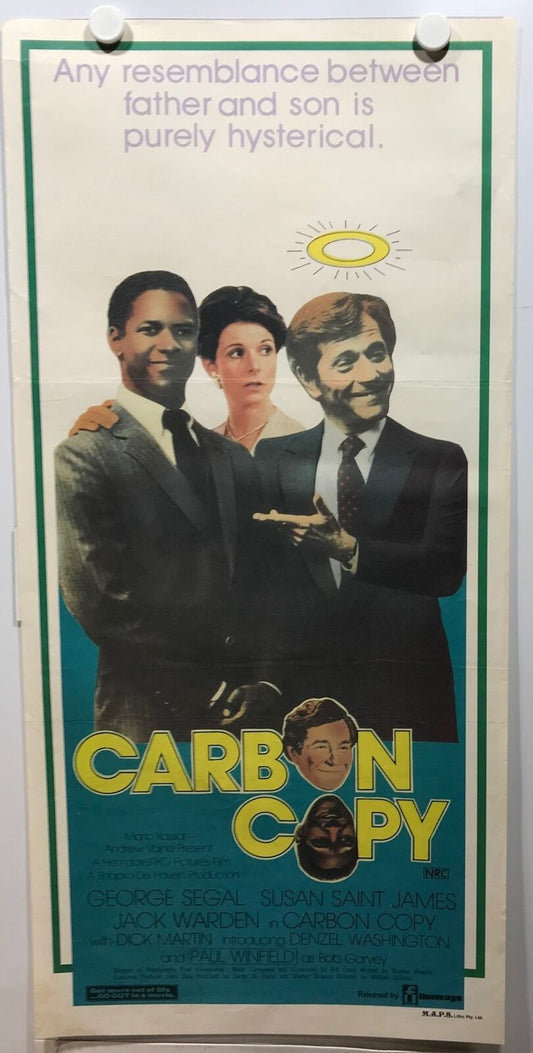 ORIGINAL DAYBILL MOVIE POSTER - CARBON COPY