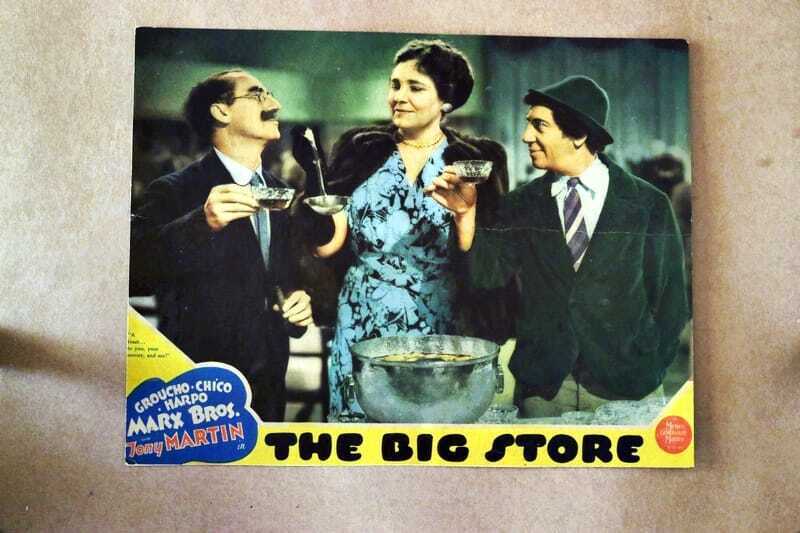 ORIGINAL LOBBY CARD - BIG STORE - 1941 - title card