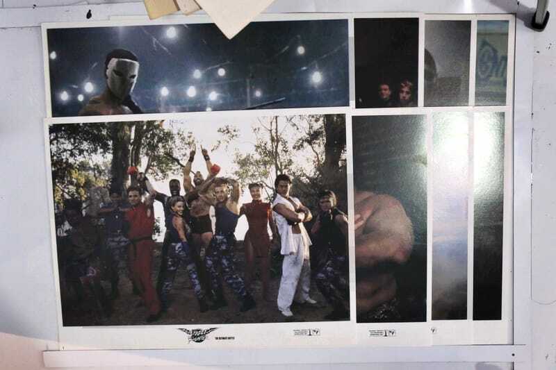 ORIGINAL LOBBY CARDS - STREET FIGHTER - 1994 - set of 8 -