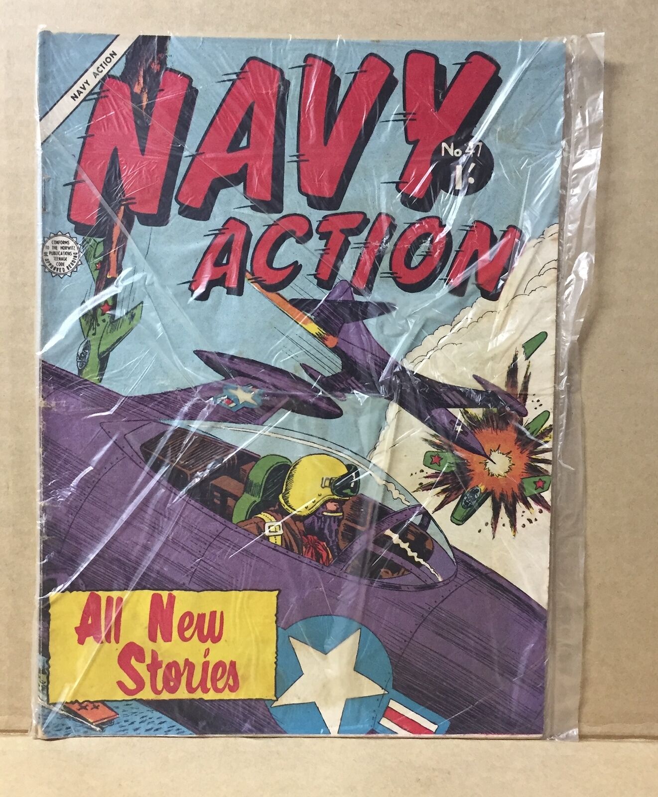 COMIC BOOK NAVY ACTION #47