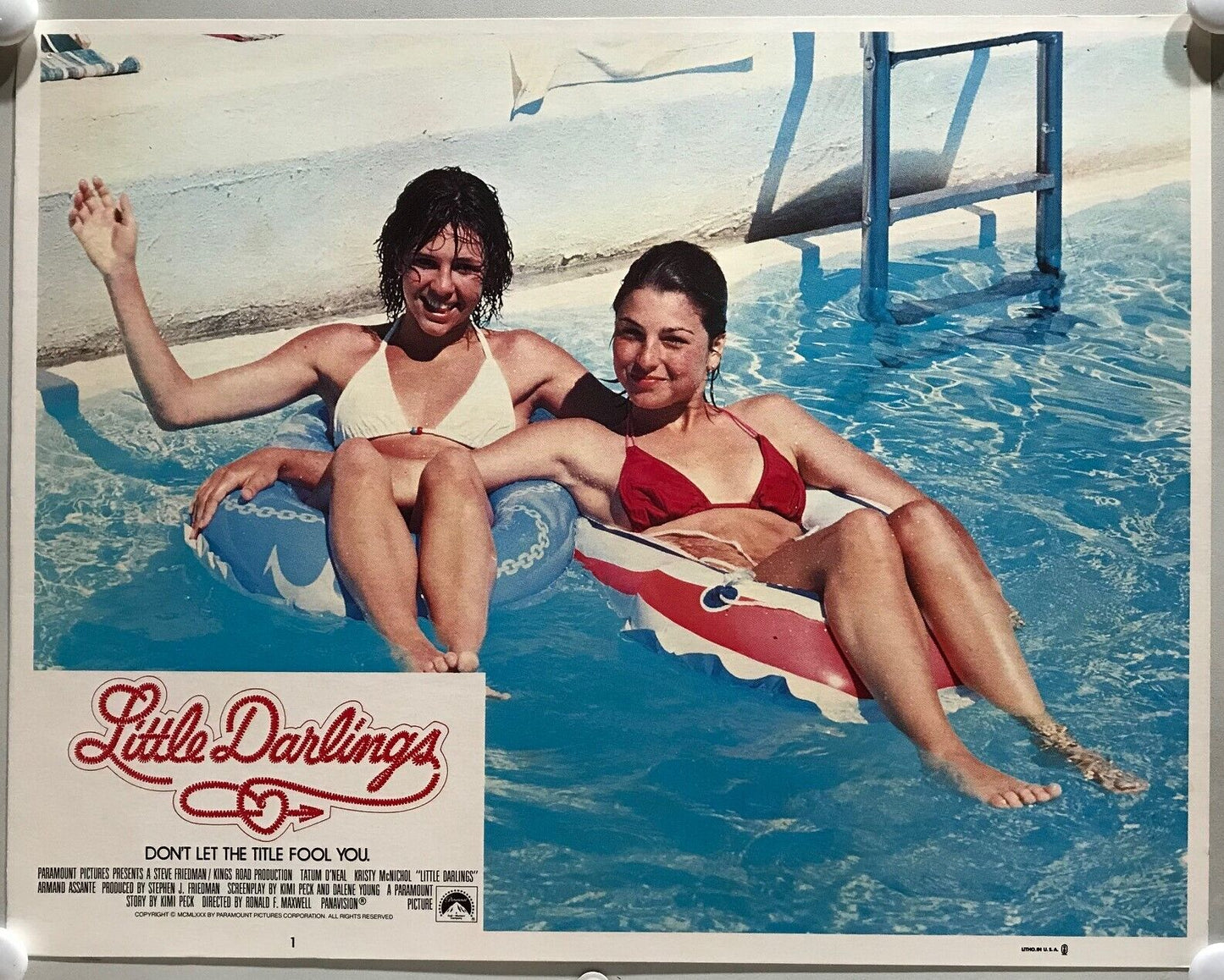 ORIGINAL LOBBY CARDS - LITTLE DARLINGS - 1980 - set of 8