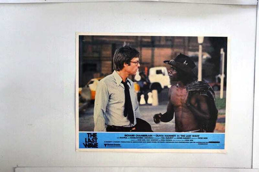 ORIGINAL LOBBY CARD - LAST WAVE - 1978 - Australia - key card