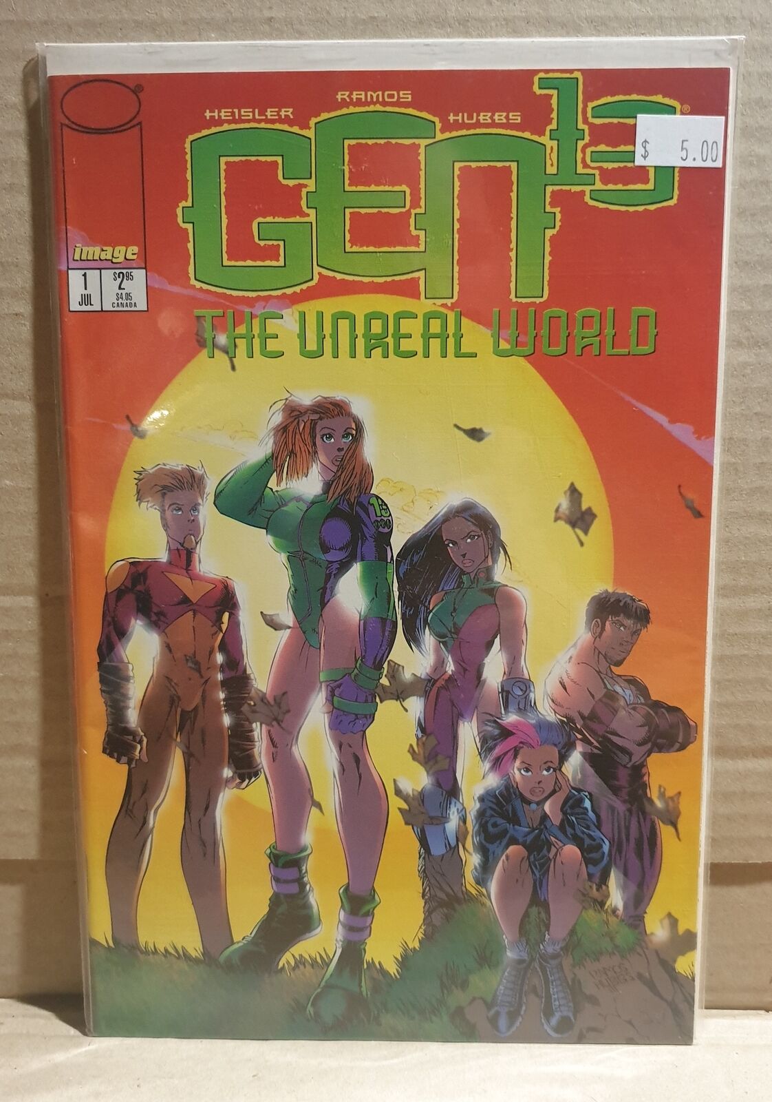 COMIC BOOK - IMAGE GEN 13 UNREAL WORLD #1