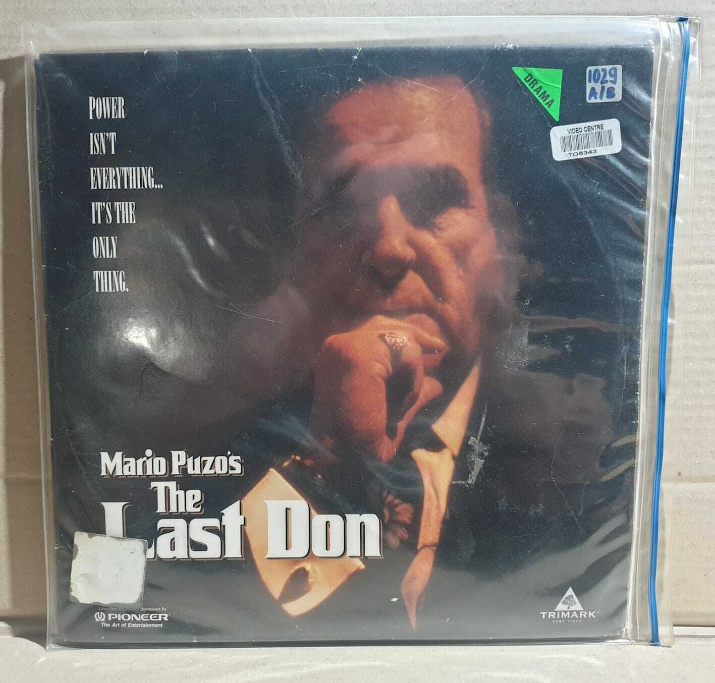 LASERDISC MOVIE - THE LAST DON - Power isn't everything, it's the only thing