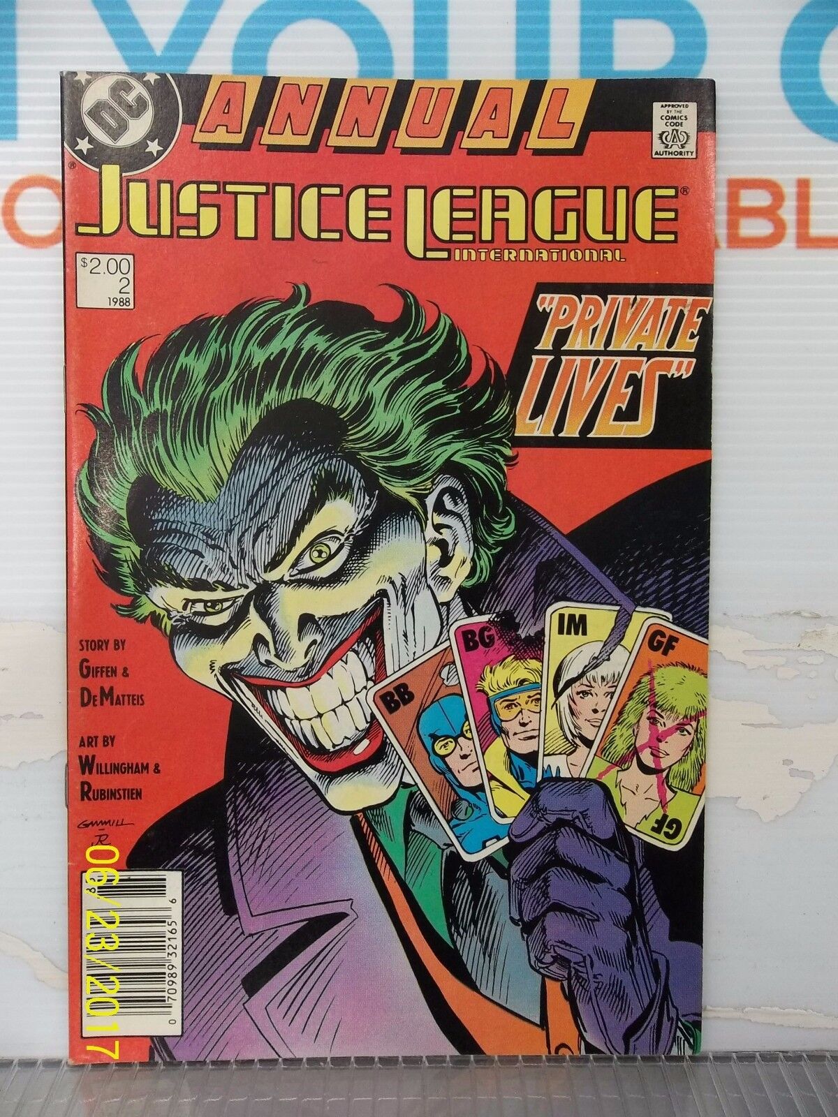 JUSTICE LEAGUE ANNUAL #2 VERY GOOD CONDITION DC COMICS