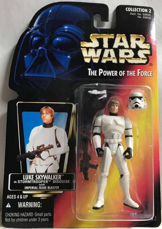 STAR WARS - KENNER - POTF - LUKE SKYWALKER - in Stormtrooper Disguise with Imperial