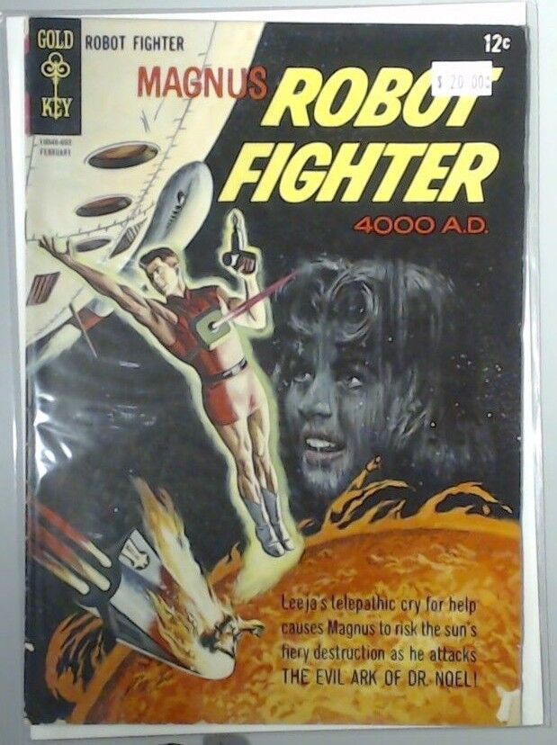 Comic Book Gold Key Magnus Robot Fighter 4000 A.D 13 10046-602 February