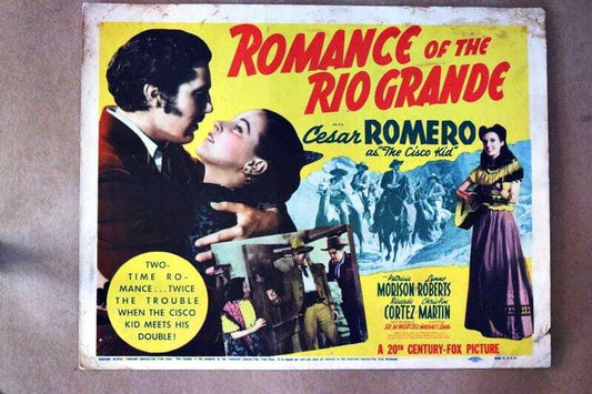 ORIGINAL LOBBY CARD - ROMANCE OF THE RIO GRANDE - 1941 title card