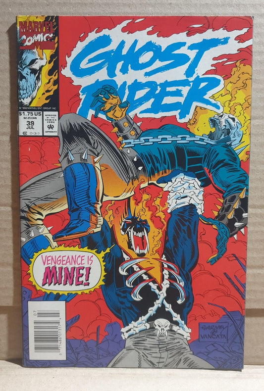 COMIC BOOK - GHOST RIDER #39 MARVEL