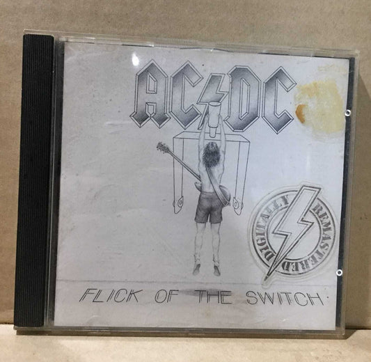 MUSIC CD IN CASE - AC/DC - FLICK OF THE SWITCH