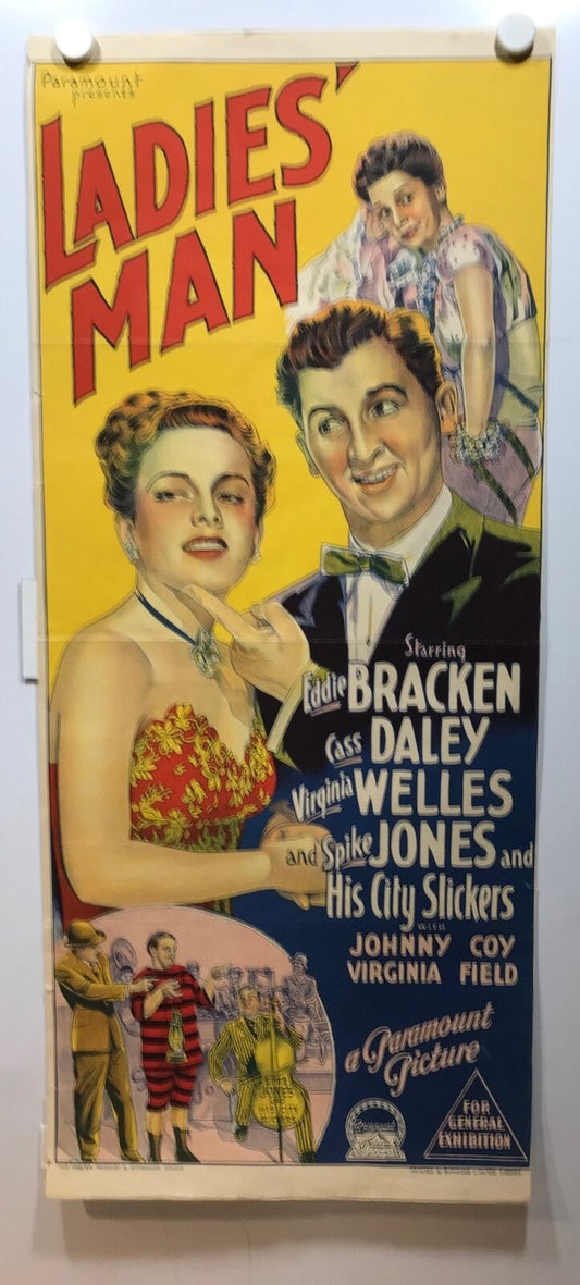 ORIGINAL DAYBILL MOVIE POSTER - LADIES MAN