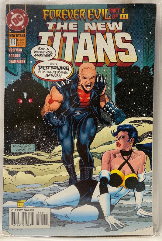 COMIC BOOK - THE NEW TEEN TITANS #119