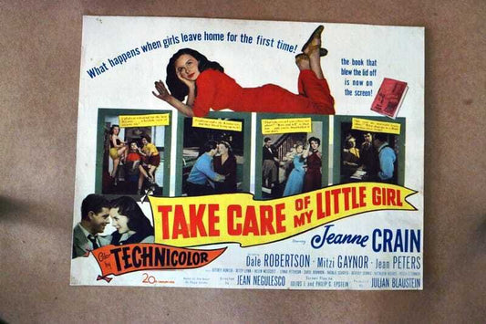 ORIGINAL LOBBY CARD - TAKE CARE OF MY LITTLE GIRL - 1951 - title card