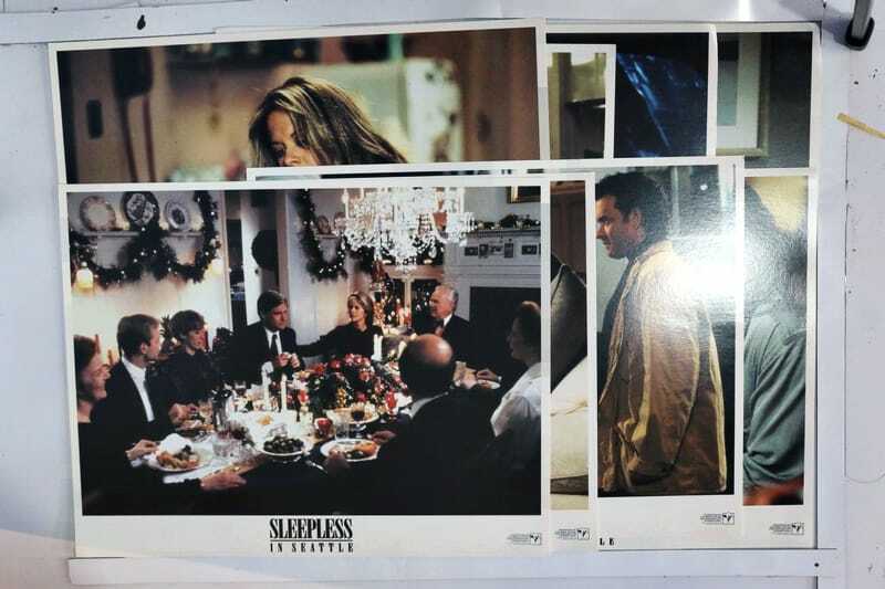 ORIGINAL LOBBY CARDS - SLEEPLESS IN SEATTLE - 1993 - set of 8