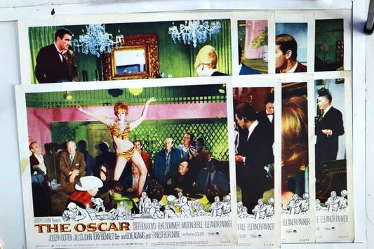 ORIGINAL LOBBY CARDS - THE OSCAR - 1966 - set of 8