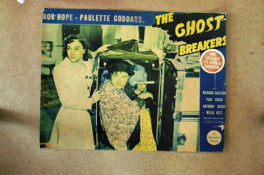 ORIGINAL LOBBY CARD - GHOST BREAKERS - 1940 - key card