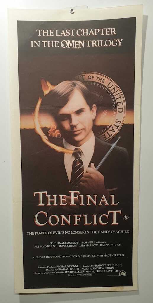 ORIGINAL DAYBILL MOVIE POSTER - THE FINAL CONFLICT - 1981 - HORROR