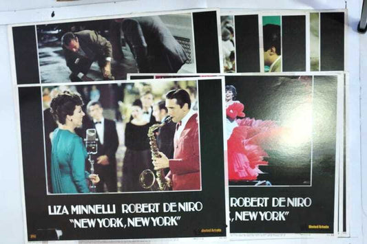 ORIGINAL LOBBY CARDS - NEW YORK, NEW YORK - 1977 - set of 8