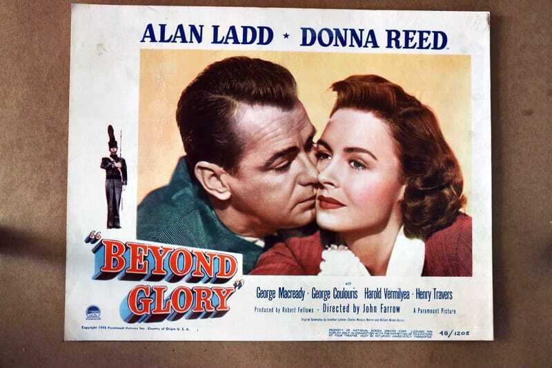 ORIGINAL LOBBY CARD - BEYOND GLORY - 1948 - title card